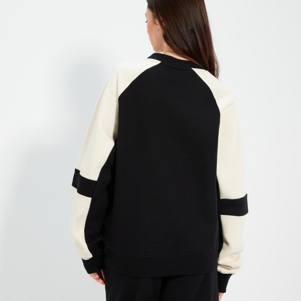 Buy Ellesse women crew neck long sleeve brand logo sweatshirt black Online